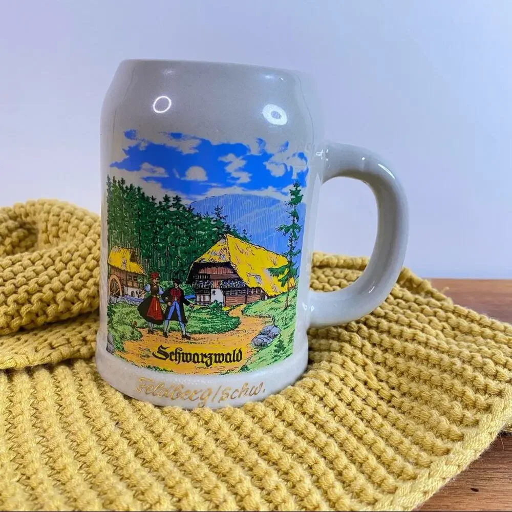 Vintage Schwarzwald Black Forest Germany Stein